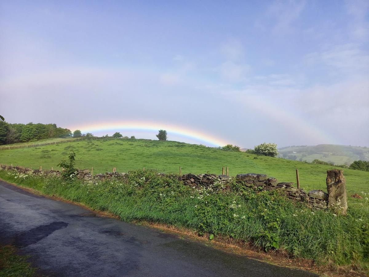 Lane End Cottage Holmfirth - Panoramic Views, Modernised With Offroad Parking Bagian luar foto